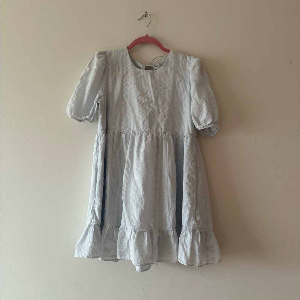Aritizia blue babydoll dress